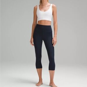 lululemon Align™ High-Rise Crop 21" Size 10 Navy
